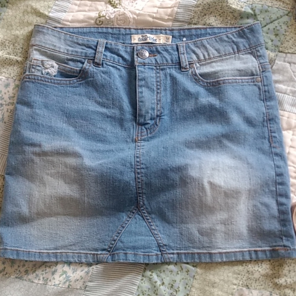Denim skirt